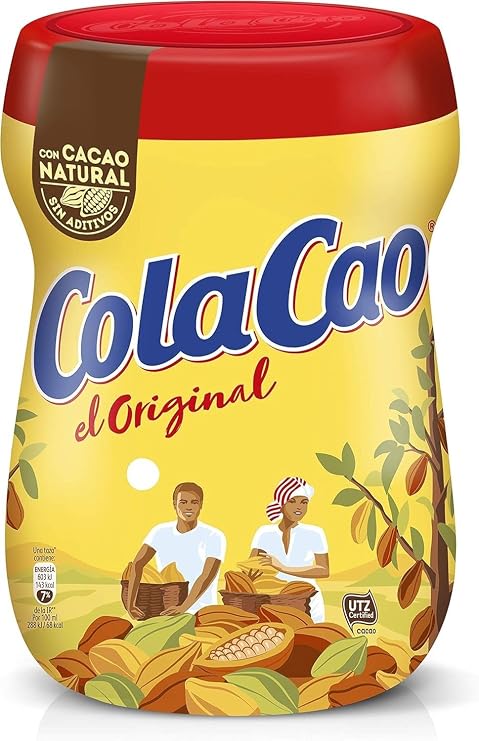 Original Cola Cao Chocolate Drink Mix (13.76 ounces/390 grams)