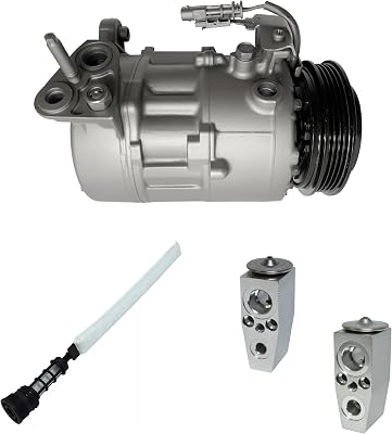 RYC Automotive Air Conditioning Compressor and Clutch Kit KT ED02 Fits Cadillac Escalade ESV 6.2L 2017, 2018, 2019; Fits Chevrolet Suburban 5.3L 2017-2020
