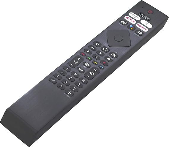 Universal Voice Remote Control Compatible for Philips YKF474-B003 YKF474-B012 398GM10BEPHNR041SY 398GM10BEPHN0041HT 2021/2022 Ambilight Smart 4K UHD LED OLED Android TVs