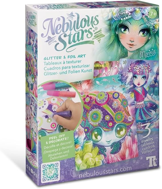 Nebulous Stars TT11011 Glitter and Foil Art