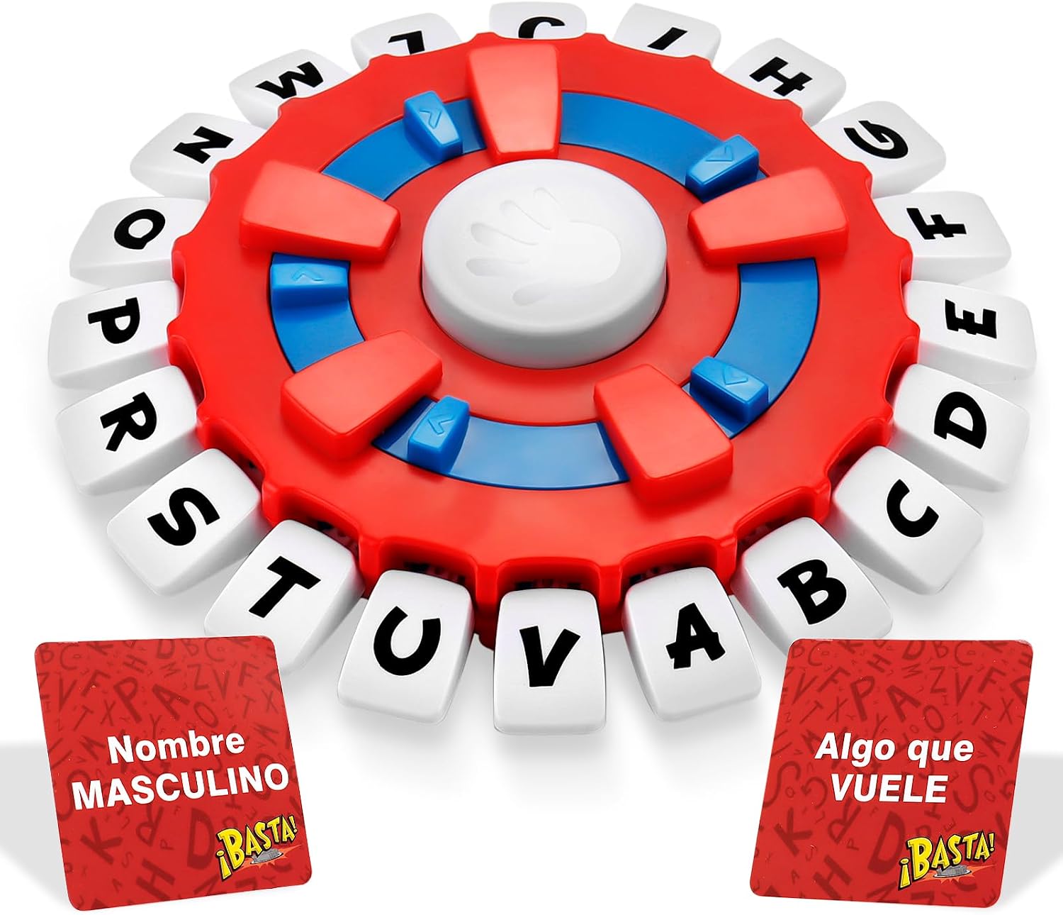 2025 Basta Juego De Mesa Español | Word Game | Fast-Paced Family Board Game | Choose a Category & Race Against The Timer to be The Last Player | Learning Game Great for All Ages Latin Spanish