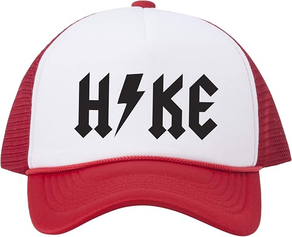 Hike Thunderbolt Adjustable Foam Trucker Hat w/Rope Brim