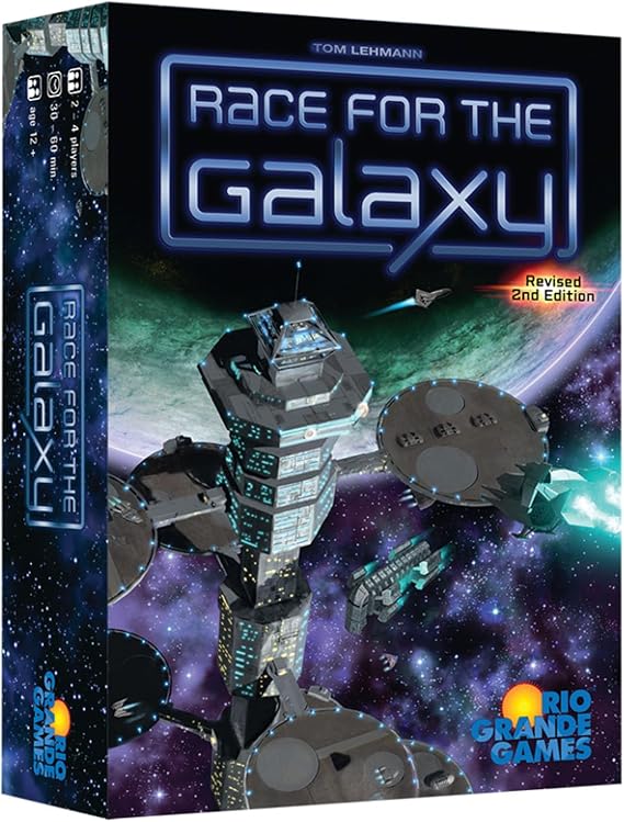 Rio Grande Games Race for the Galaxy Board Game for 2-4 Players, Ages 12+