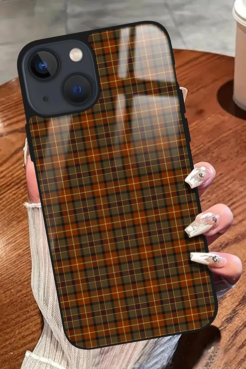iPhone 15 Plus ile Uyumlu Darbeye Dayanıklı Kare Tasarımlı Glossy Premium Kılıf, Kırmızı
