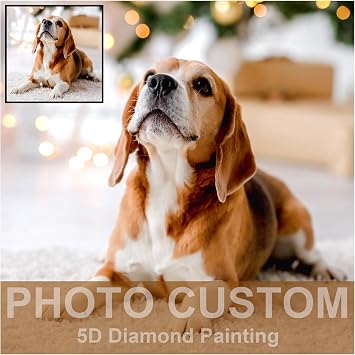 TOPWOOZU Custom Animal Wall Art, Personalized Inspirational Wall Pictures Decor, Large Number Paintings son Canvas Artwork for Office Living Room Bedroom