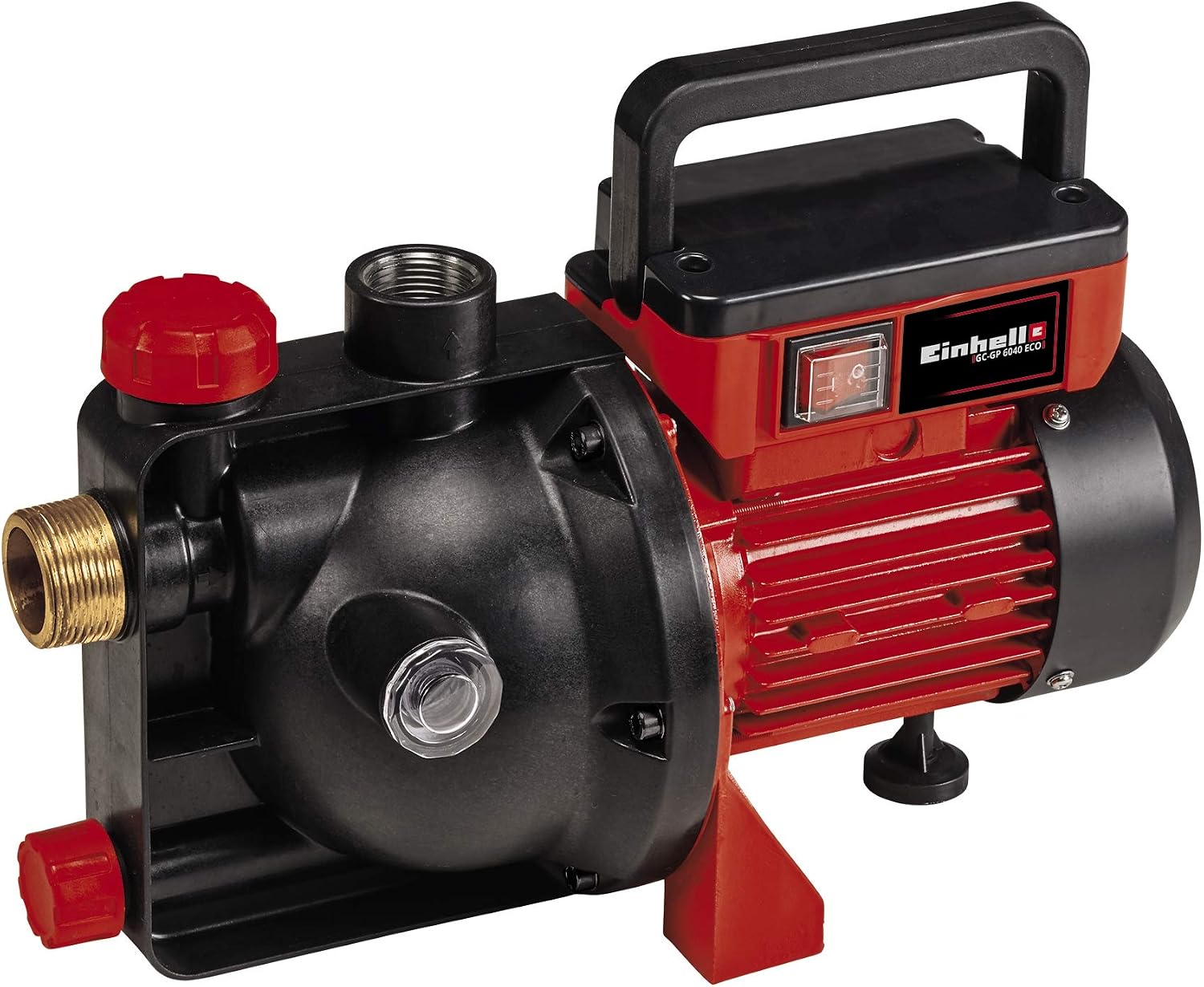 Einhell Garden Pump GC-GP 6040 ECO 600 W, max. 3.6 bar, 4000 Lh flow rate, water filling indicator, foldable handle, water inlet and outlet plug, thermal protection - 4180320