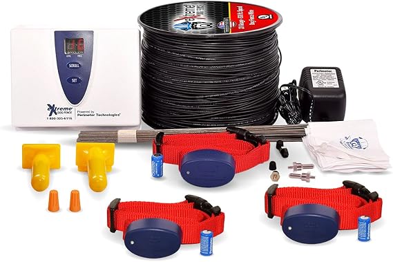 Extreme Dog Fence Ultimate Underground Electric Dog Fence 20 Ga 3-Dog