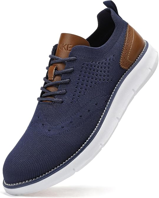 SVNKE Suit Shoes Men's Lace Up Business Oxfords Sneakers