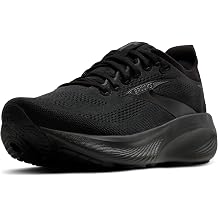 Brooks Men’s Adrenaline GTS 25 Supportive Running & Walking Shoe, Black/Black/Ebony, 11 Narrow