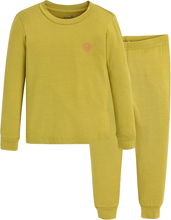 moimoln Soft Viscose Toddler Pajamas Girls Boys Long Short Sleeve Pjs Set
