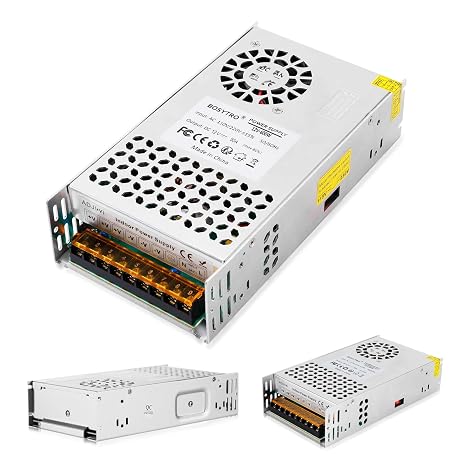12V 50A 600W Switching Power Supply 12V Universal Regulated Power Supply AC110V / 220V (SMPS) LED Transformer for LED Strip Light CCTV Camera Security System Radio Computer Project