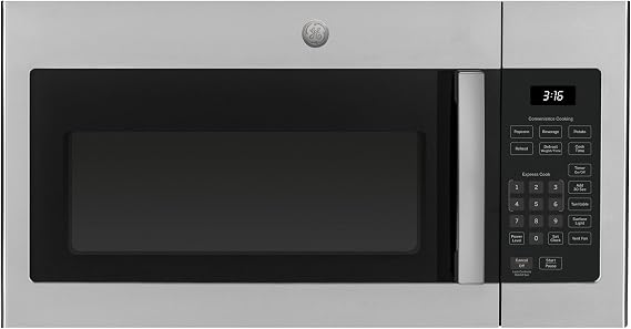 GE 30" Over-the-Range Microwave 1.6 Cu. Ft., 1000W Stainless Steel