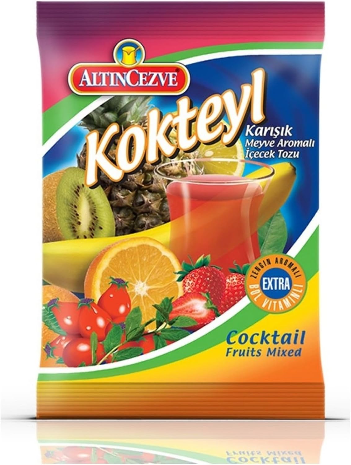 Altıncezve Cocktail Mixed Fruit Flavored Beverage Powder 250 Gr