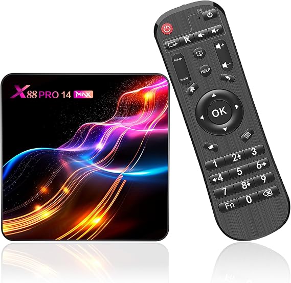 Android TV Box 14.0 Android Box 4 GB RAM 64 GB ROM RK3528 Quad-Core 64bit Cortex-A53 2025 TV-Box Support 4K 2.4G /5G Dual-Band WiFi Ethernet 10/100MUSB 3.0/2.0 Smart Box