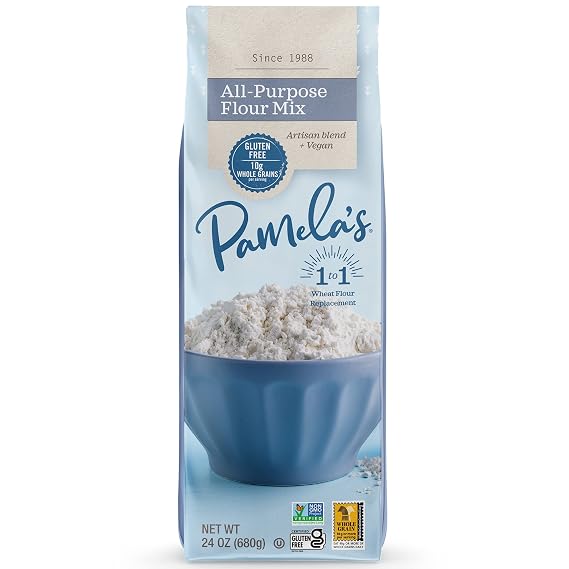 Pamela's Products Gluten Free All Purpose Artisan Flour Blend, 24 Ounce, 6 Count