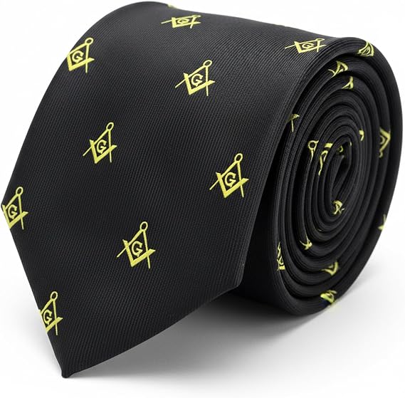 Masonic Black Tie