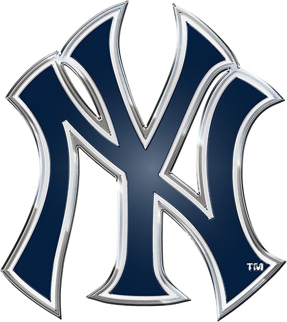 FANMATS 60412 - MLB - New York Yankees Embossed Color Emblem | NY Cap Logo