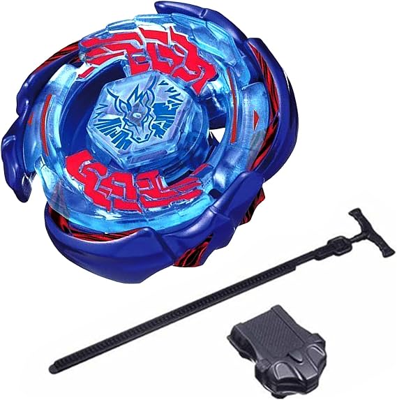 Bey Battling Top Blade(BB-70 Galaxy Pegasis W105R2 F) Metal Gyro Set with Launchers Spin The Top to The Right, with Super Attack Power and Maneuverability