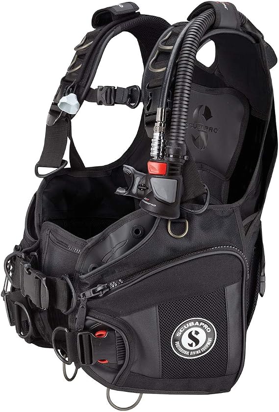 scubapro x-black bcd with air2 small