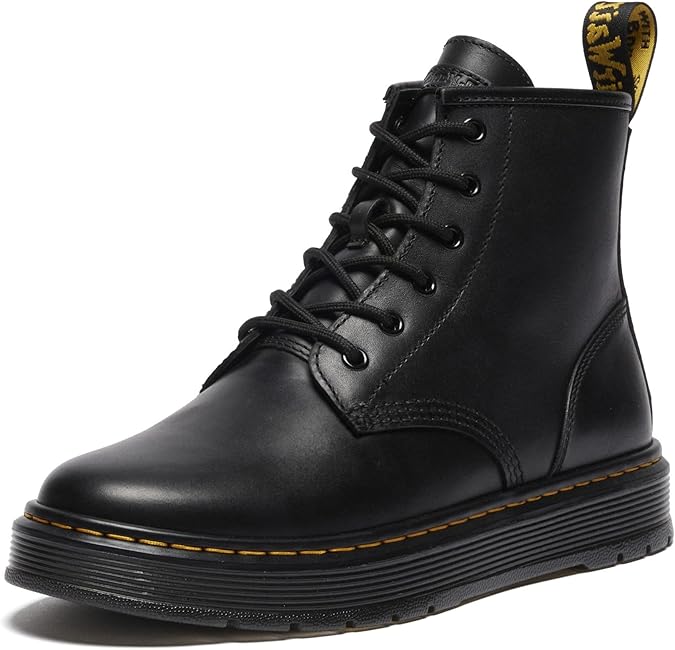 Dr. Martens Unisex Brookline Chukka 6 Eye Boot Black 12 Women/11 Men
