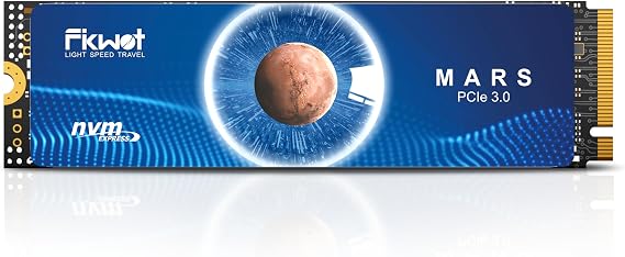 Fikwot FX550 NVMe SSD 512GB M.2 SSD PCIe 3.04, Read Up to 3,200 MB/s, M2 2280 Internal Soild State Drive, Compatible with Desktop, Laptop and Mini PC, QLC NAND Flash
