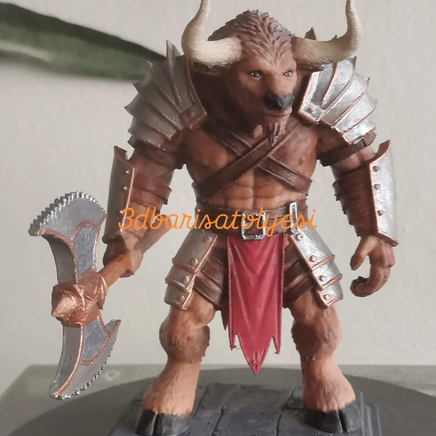 3d Minator Figürü, 3d Minotaur Figürü