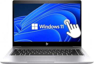 HP Elitebook 840 G5 Touchscreen Business Laptop, 14 FHD, Intel Core i5-8350U 1.7GHz up to 3.6GHz, 16GB RAM, 512GB ssd, Backlit Keyboard, Windows 11 ProRenewed