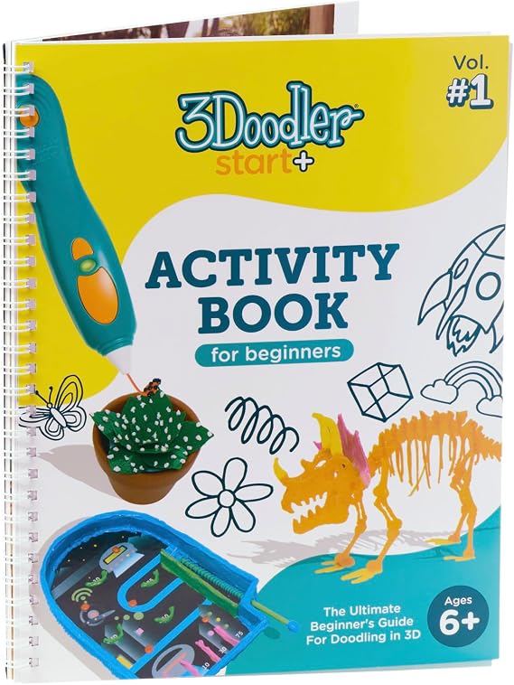 3Doodler Start+ Activity Book for Kids Ages 6+