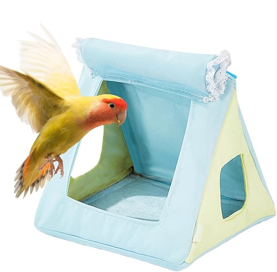 Parakeet Nest Parakeet Toys Bird Cages for Parakeets Pet Hammock