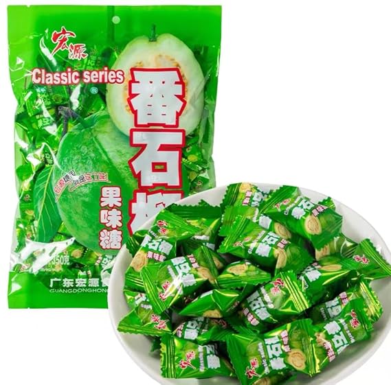 Guava hard candy, casual snacks for home office, fun at the desk, fruit flavored candy, refreshing treatment, sweet and sour candy 350g * 1 bag