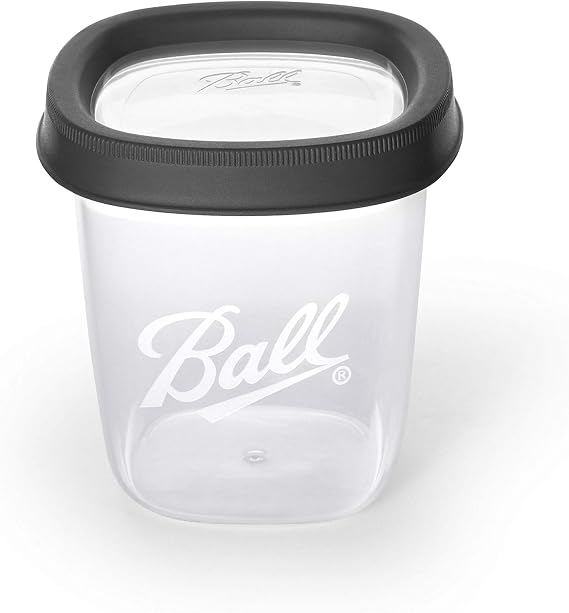 Ball Jar Plastic Freezer Jars 16-Ounces (2-Count)
