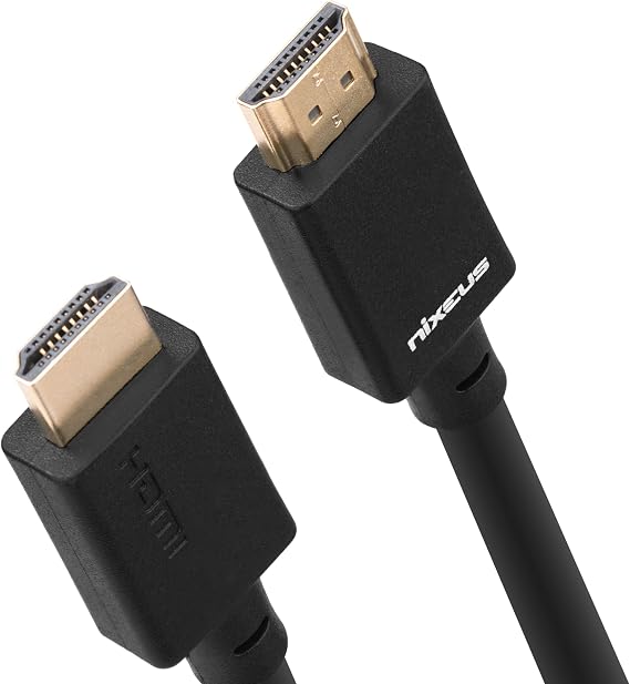 Ultra High Speed HDMI Certified Cable (6.5 ft) Certified by HDMI to Support HDMI 2.1 Features, 48Gbps, Dynamic HDR, 4K 120Hz/144Hz, 5K 120Hz/144Hz, 8K 120Hz, and 10K 120Hz