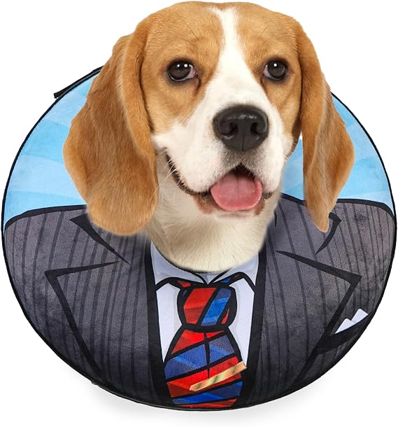BEAUTYZOO Dog Cone Collar Alternative After Surgery,Pet Neck Donut ECollar