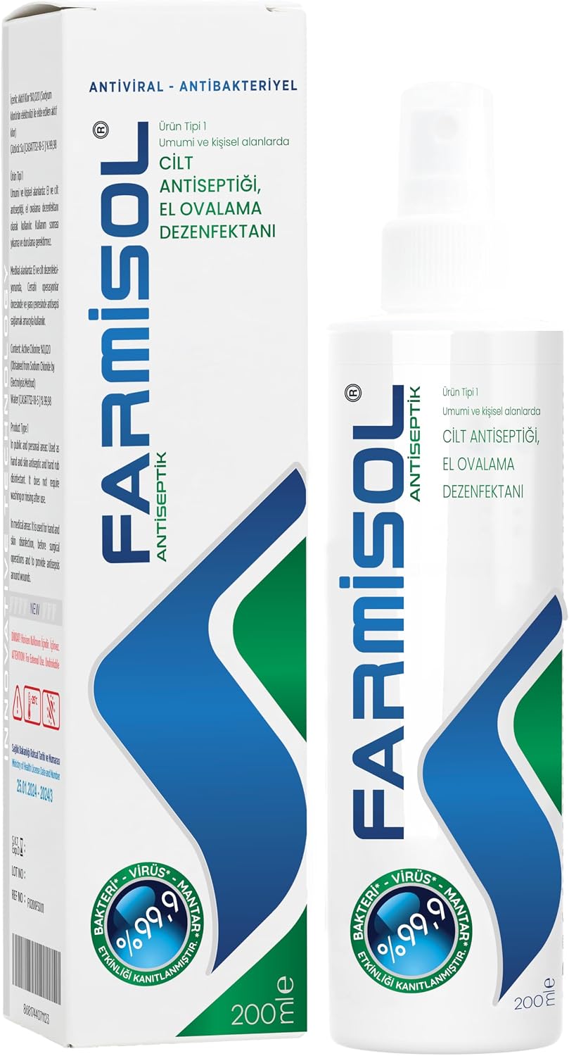 Pharmisol Antiseptic Solution Hypochlorous Disinfectant 200 Ml