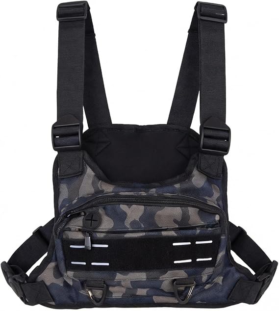 Icetop Running Bag,Chest Rig Outdoor Multi-Functional Waterproof Chest Pack