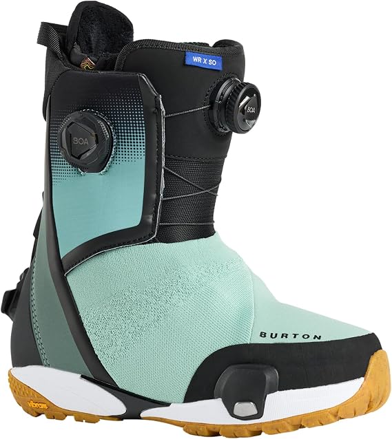 Burton Women's Waverange X Step On Snowboard Boots, Size 5, Sage Green