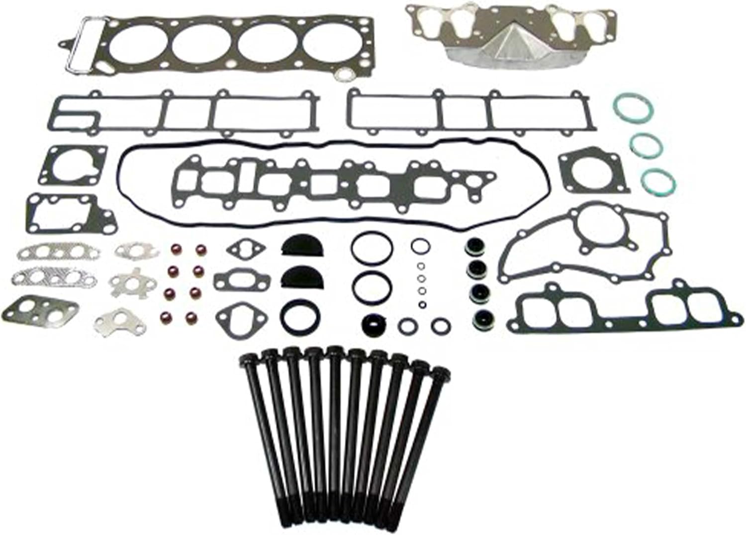 CPWK518 Head Gasket Set Bolt Kit Fits: 85-95 Toyota Celica 2.4L SOHC 8v 22R 22RE 22REC