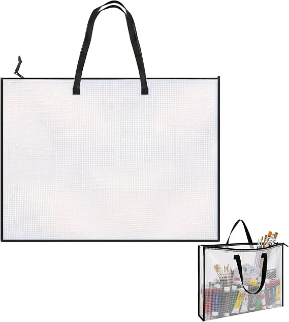 Art Folder, A1 Art Portfolio Case with Handle, 24x36 Inches Large Format Art Bag for Creative Professionals and Office Use, Professional Storage Solution for Artwork and Documents