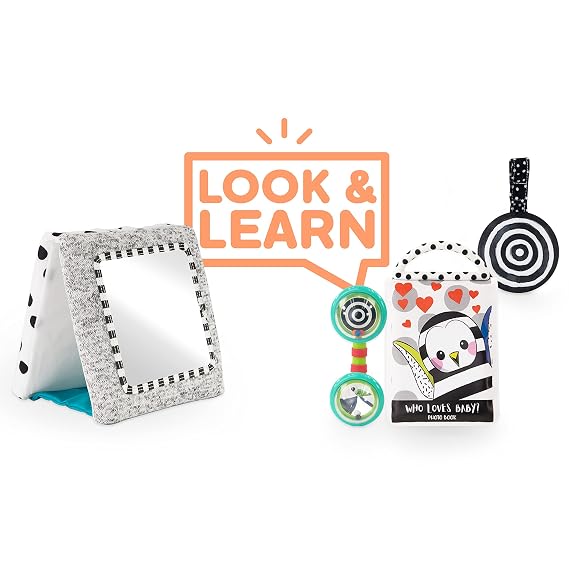 Sassy Look & Learn Baby Box - 0+ Months