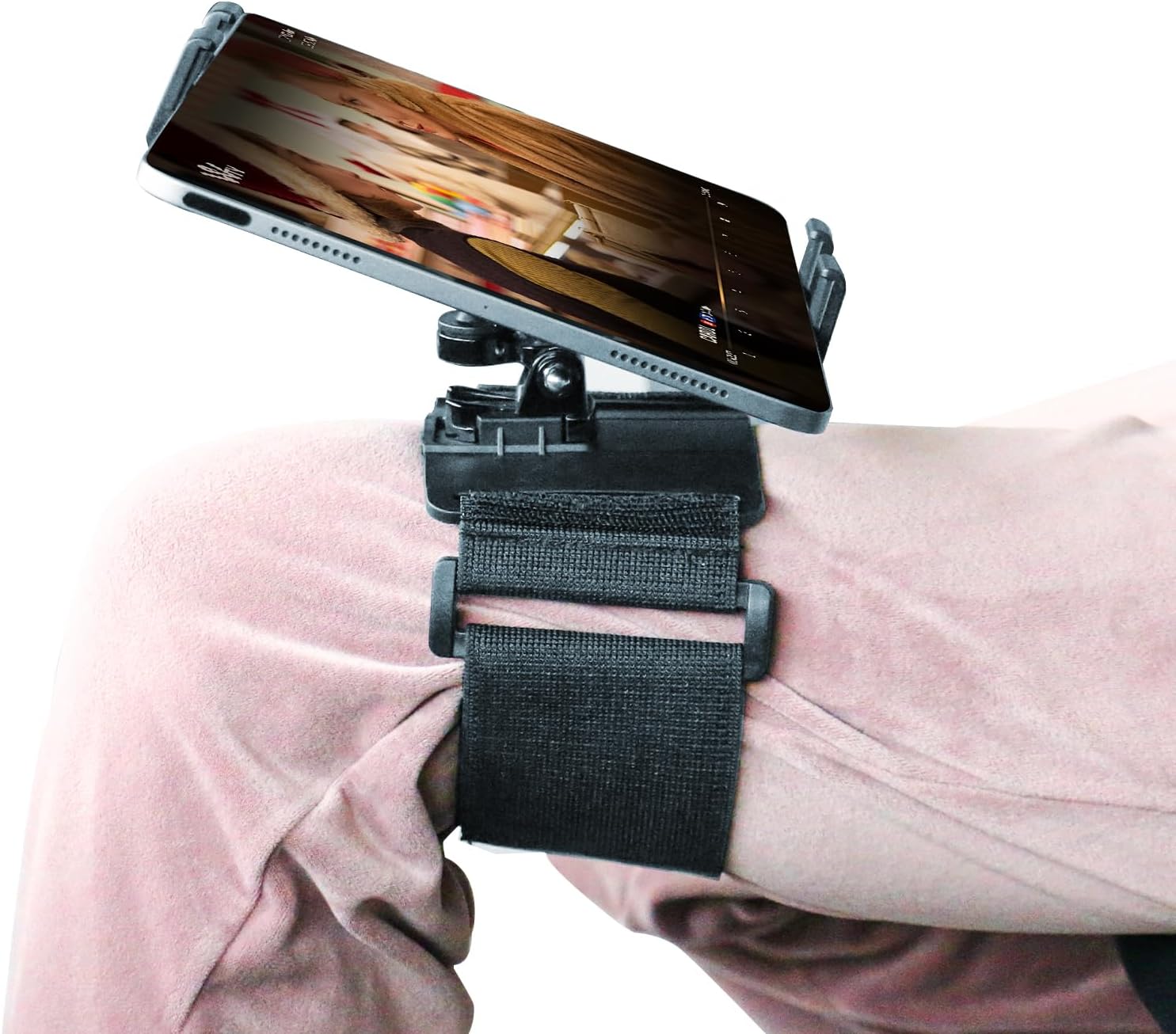 PLDHPRO Pilot Kneeboard for Tablets & Phones 5.1"-15.6", Adjustable Kneeboard for iPad, iPhone, Galaxy Tabs Ideal for Pilot, Hands-Free Relaxation at Home, Entertainment, Study