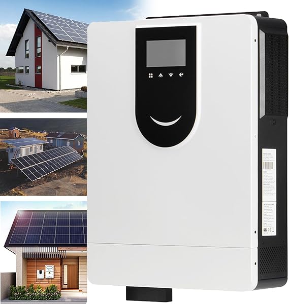 Solar Inverter Pure Sine Wave Power Converter with MPPT Controller for Off-Grid Energy Systems