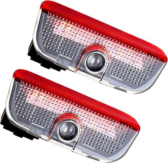 2Pcs Car Door Projector Lights for V-WS, HD LED Original Logo Light, Car Welcome LED Logo Light for V-WS