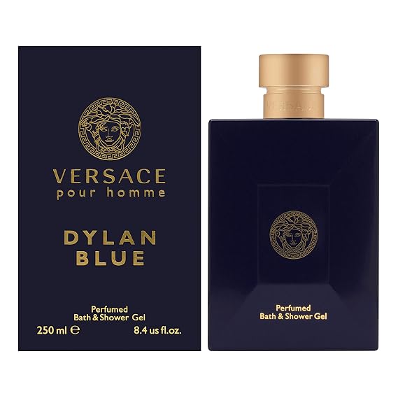 Versace Pour Homme Dylan Blue for Men 8.4 oz Perfumed Bath & Shower Gel