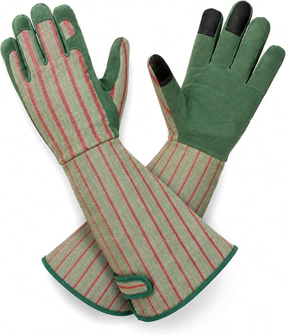 Thornproof Rose&Cactus Gardening Gloves,Gauntlet Garden Glove,Gifts