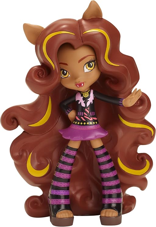 Mattel Monster High Mini Doll - Clawdeen Wolf Yelps Vinyl Doll (Cfc86)