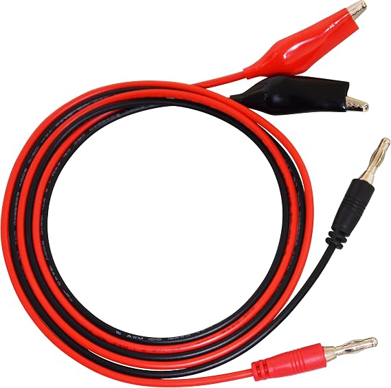 Elenco TL-16 Electronics Banana to Alligator Test Lead Set