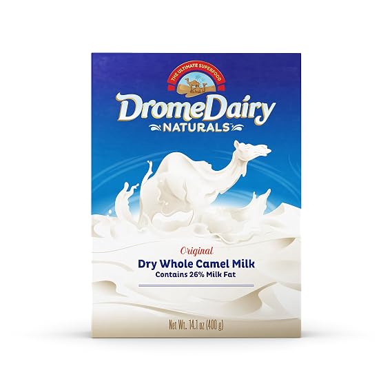 Camel Milk Powder (400g) Gluten Free, Additive Free, Non-GMO, Best Milk Protein for Lactose Intolerance Keto, Paleo, Halal Best Dairy Alternative - by DromeDairy Naturals