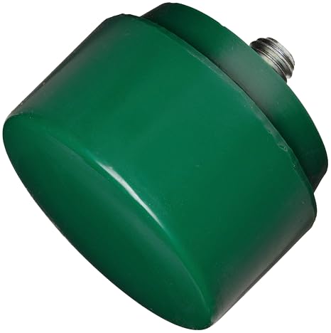 15204 Tough Face QC Replaceable Tip for Impax Dead Blow and Quick Change Hammers, Green, 2" Diameter