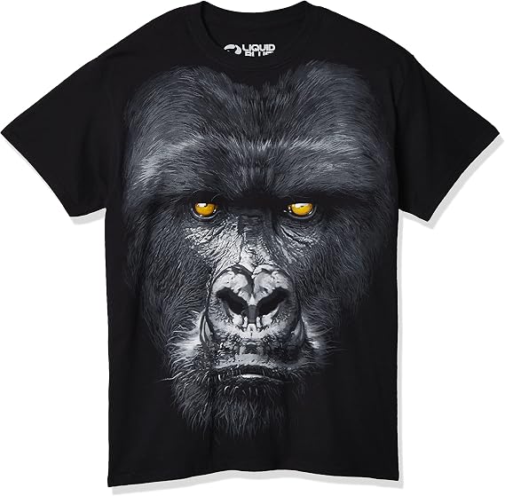Liquid Blue Men's Majestic Gorilla T-Shirt