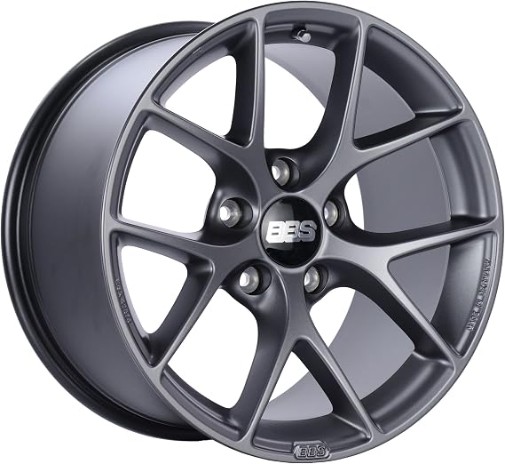 BBS SR Satin Grey Wheel with Painted Finish (19x8.5"/5x112mm, +46mm offset)